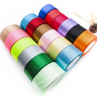 (Sỉ 5 cuộn)  Ruy Băng Lụa  Bản 4cm - 22m