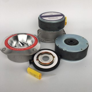 LOA TREBLE BULLET T38 ĐỎ VÀNH NHÔM - HÀNG NHẬP - GIÁ MỘT LOA
