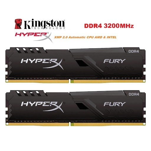 RAM PC 8GB/16GB DDR4 bus 2666/3200Hz Kingston HyperX