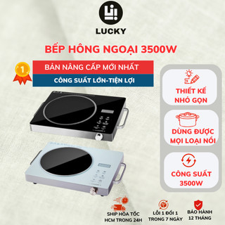 Bếp hồng ngoại DELADEP công suất 3500W không kén nồi, không bức xạ, chống sốc, tiết kiệm điện BHN03