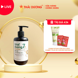  Mua dầu gội / Dầu xả Thái Dương 7 Plus (chai 250ml) tặng combo DG 7 plus và 2 gói hoa sen