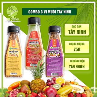 Muối tôm Tây Ninh Nhất Vị, đặc sản muối Tây Ninh chấm trái cây, bánh tráng hủ 75G