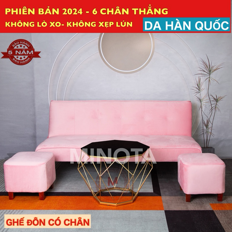 6 món sofa Giường Hồng Nhung sofa bed MINOTA phiên bản 2024 New