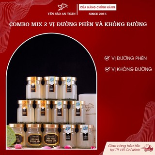  Hộp Quà Yến Sào Khánh Hòa Chưng Đường Phèn Hoặc Hoàn Toàn Không Đường 