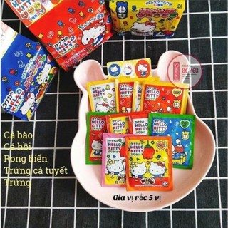 [NHẬT BẢN] Gia vị rắc cơm Hello Kitty cho Bé (20 gói nhỏ)