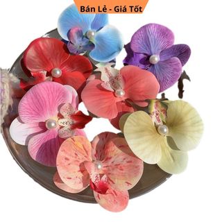 Kẹp tóc hoa lan mẫu mới 2024 , kẹp tóc mẫu mới phong cách hàn quốc sang trọng