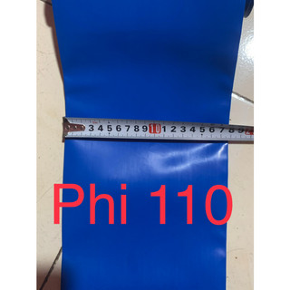 30m các loại ống dẫn nước pe màu xanh - trắng loại dày deo hơn phi 48mm , phi 60mm, phi 76mm, 100mm