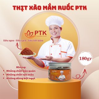 Thịt xào mắm ruốc ptk hộp 180gr