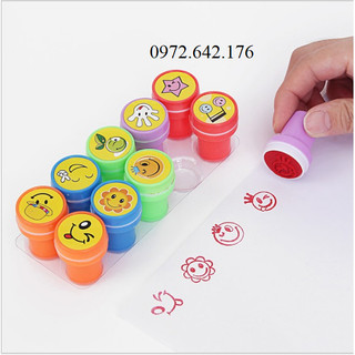 Bộ 10 Con dấu lời Khen cho bé - Stampt