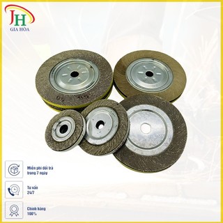 Bánh nhám xếp đánh bóng kim loại 300x25mm