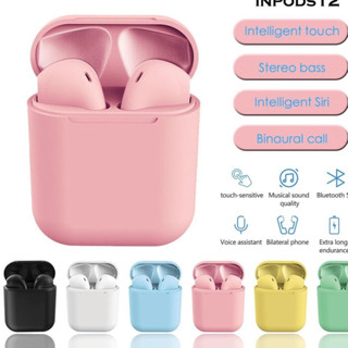 Tai Nghe bluetooth 5.0 macaron i12 Cảm Ứng Tai nghe không dây HTH TECHNOLOGICAL HOT