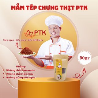 Thịt Chưng Mắm Tép PTK túi 90g (Mắm Tép Chưng Thịt PTK)