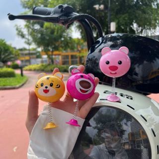 Bông Hoa Gấu Dâu Losto, Gấu Loopy, Ếch Xanh, Hổ Vàng, Kuromi Nhiều Màu Gắn Mũ Bảo Hiểm, Nón Bảo Hiểm Dễ Thương CUTE SHOP