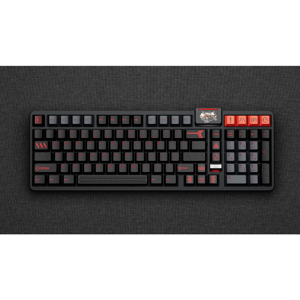 KEYVERSE INFI100 - Bàn Phím Cơ Infi 100 Nhôm CNC 6063 Mạch Xuôi 3 Mode RGB