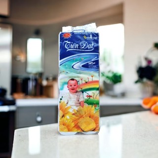 Giấy vệ sinh đa năng Bé vàng Tiến Đạt 10 cuộn..01