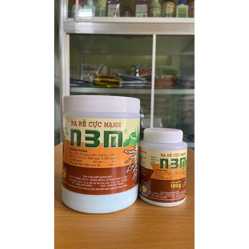 N3M Ra rễ cực mạnh hủ 100g và 500gr