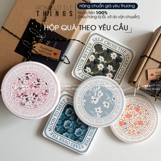 Miếng lót ly, cốc làm bằng đá thấm hút nước