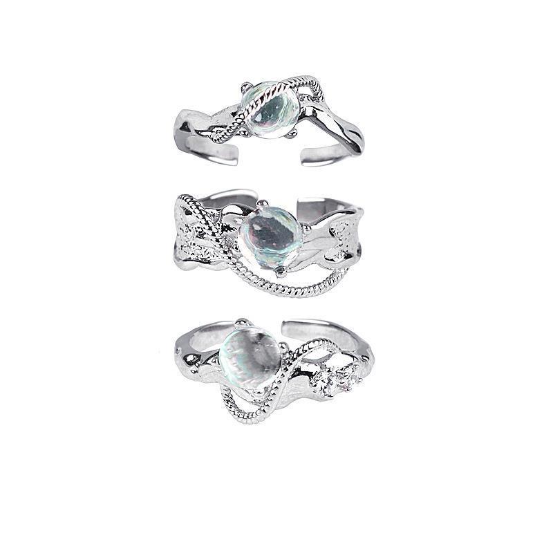[ XxholicC ] - NHẪN TỔNG HỢP OVAL Đổi Màu