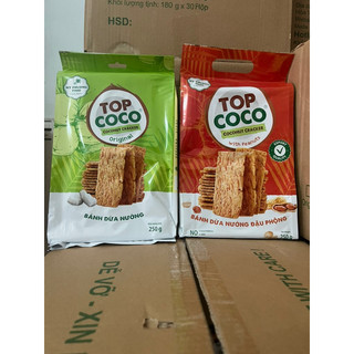 Bánh dừa nướng Topcoco gói 250gr đặc sản Đà Nẵng