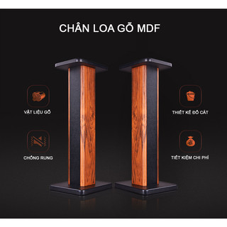 Chân loa gỗ, chân loa bookshelf, chân loa đứng, chân kê loa bằng gỗ MDF