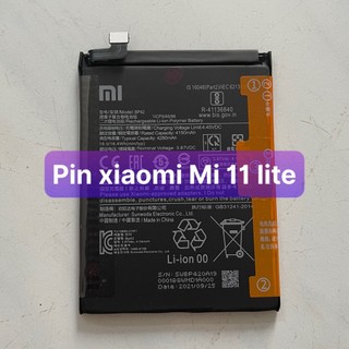 Pin zin công ty xiaomi mi 11 lite model bp42 dung lượng 4250 mah