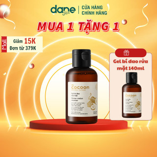 Gel rửa mặt bí đao - Sữa rửa mặt Cocoon 140ml ngăn ngừa mụn ẩn và giảm dầu nhờn