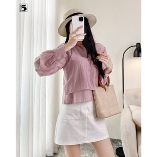 Áo kiểu dáng croptop, kèm áo 2 dây mặc ngoài Twenty.5 -  5642