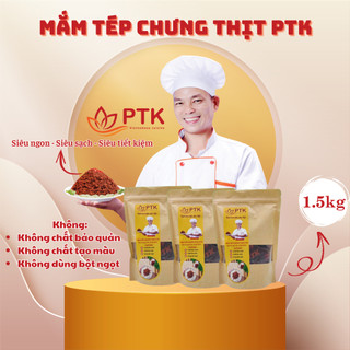 3 túi thịt chưng mắm tép ptk 500gr