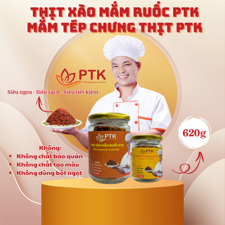 Thịt xào mắm ruốc ptk 450gr + thịt chưng mắm tép ptk 170gr