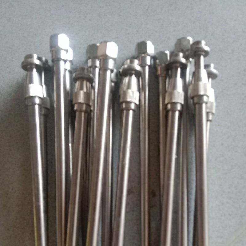 COMBO 2 cần rút inox 60cm kéo dài 110cm