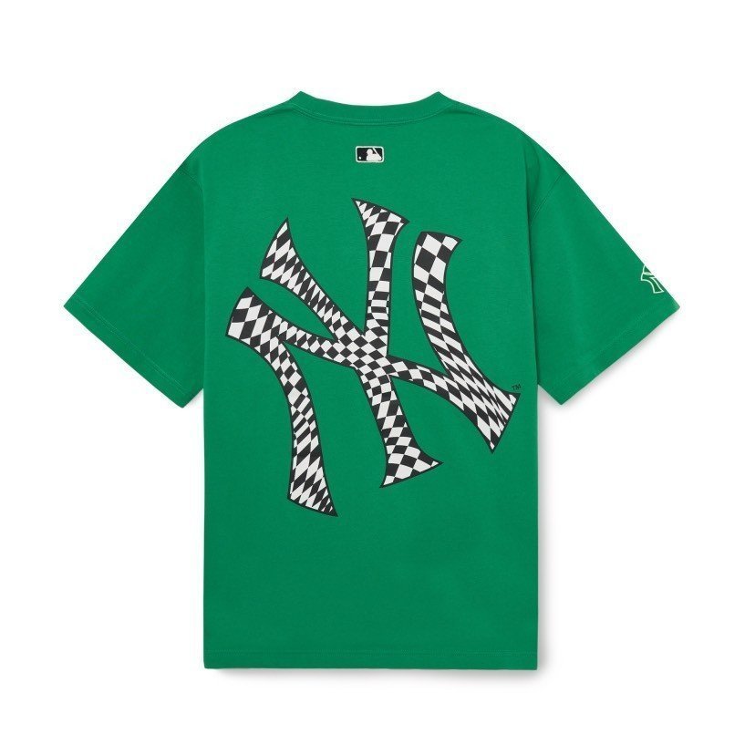 [ Authentic ] MLB – Áo Thun MLB Checkerboard Clipping-3ATSO0233