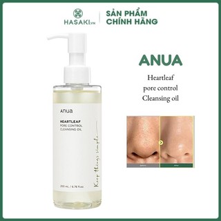 anua Dầu tẩy trang sạch sâu lỗ chân lông anua ANUA Heartleaf pore control oil