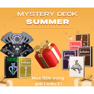Bộ bài tây, bài ảo thuật Mystery Summer Playing Cards - Bài Mỹ - Bài Chính Hãng