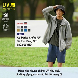 Áo khoác dù nam [HÀNG CHÍNH HÃNG]