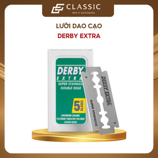 Lưỡi dao cạo râu Derby Extra Double Edge Safety Razor Blades