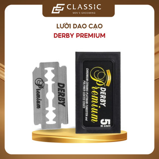 Lưỡi dao cạo râu, lưỡi lam Derby Premium Double Edge Safety Razor Blades