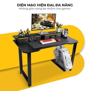 Bàn máy tính gaming umax liền kệ cpu tích hợp kệ màn hình fufutech