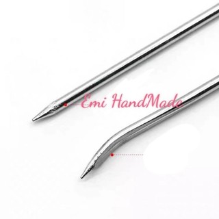 Kim Khâu Len kim loại - Đầu tù - đầu nhọn - đầu cong - giấu len thừa - ráp thú bông