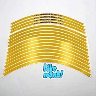 Tem Dán vành xe Phản Quang 3M < 1 Bộ Dán Được 2 vành xe máy>