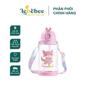 Bình tập uống nước tai thỏ có dây đeo
