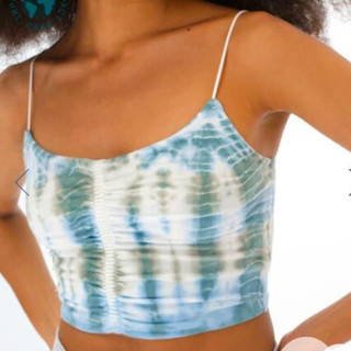 Áo 2dây sợi bún Croptop Aero Dư Xịn