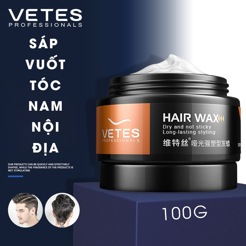 Wax Sáp Vuốt Tóc Nam VETES Nội Địa Cao Cấp Chính Hãng