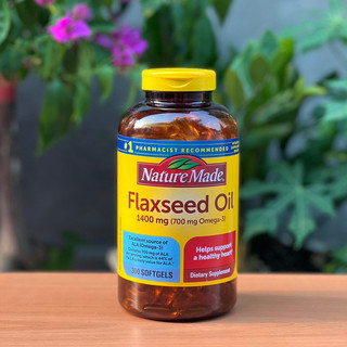 Date 7/25 Dầu hạt lanh Nature Made flaxseed oil 300 viên