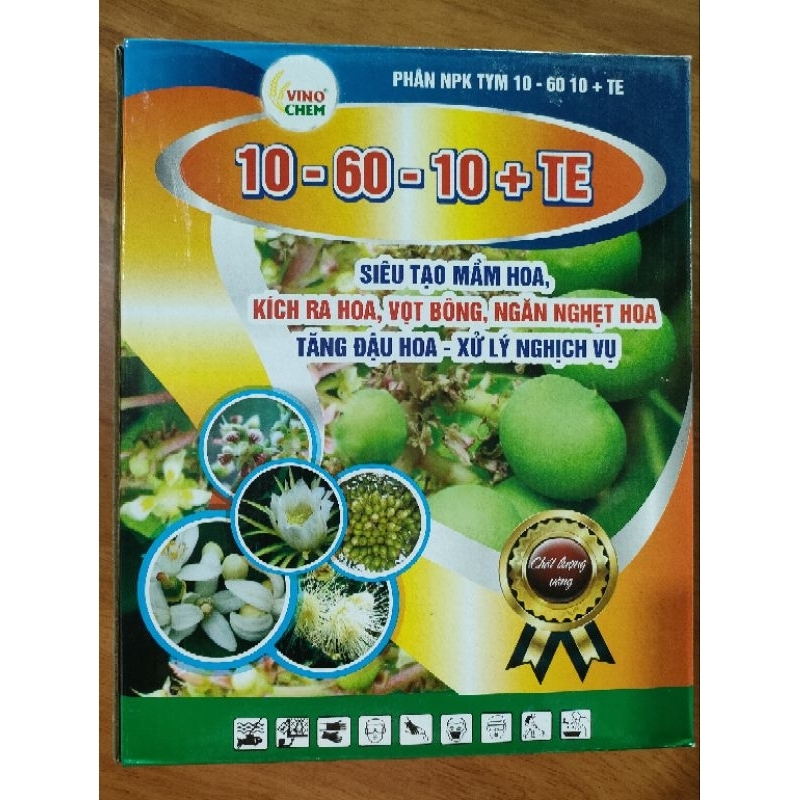 NPK 10-60-10 + TE (hộp 1kg)