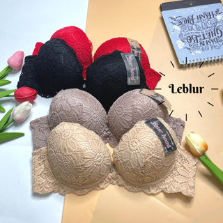 Áo ngực nữ nâng đẩy 4cm, áo lót mút mềm, nội y có gọng Thái Lan ren Sisterhood 2055, Leblur