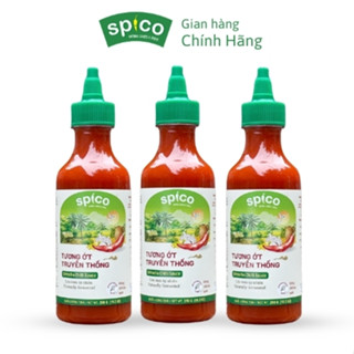 COMBO 3 Chai Tương Ớt Truyền Thống SPICO 290g vị ngọt Sriracha