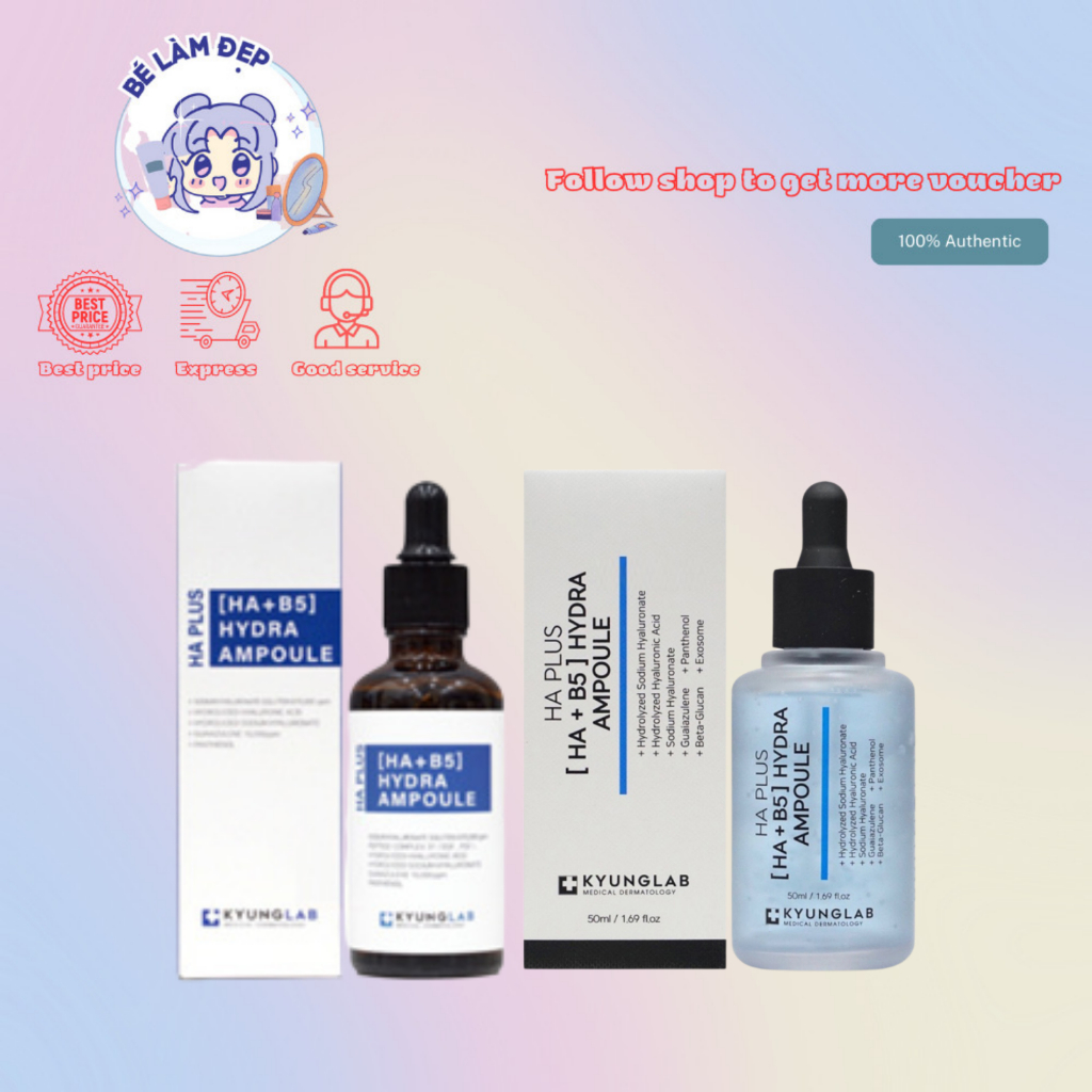 Serum Cấp Ẩm KyungLab HA + B5 Hydra Ampoul