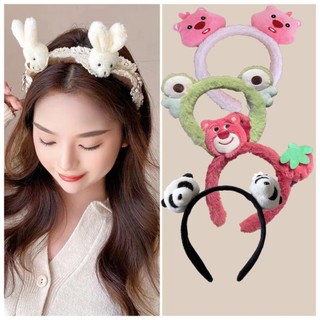 Băng đô cài tóc loopy và nhiều hình. Phụ kiện tóc ở nhà cho bạn gái.