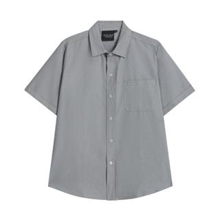 Áo Sơ Mi Kẻ Sọc Ngắn Tay Nam Nữ Hàn Quốc JULIDO Local Brand Unisex Oxford Shirt