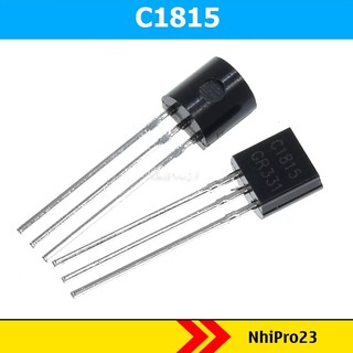 Gói 10 - transistor c1815 2sc1815 0.15a 50v chân cắm to-92 npn